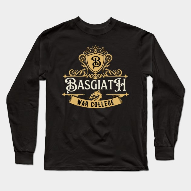 Fourth Wing - Basgiath War College Long Sleeve T-Shirt by canpu